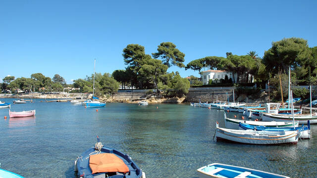 Porto del Croûton, Cap d'Antibes © David Vincendeau (office de tourisme et des congrès)