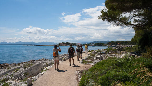 Cap d'Antibes, sentier de Tirepoils ©Mairie d'Antibes Juan-les-Pins, service communication - Julien Brosset